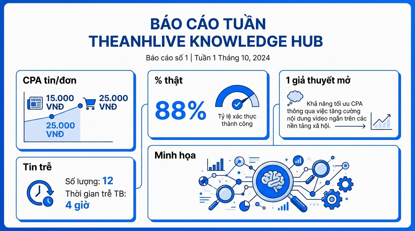 Mẫu báo cáo tuần bắt buộc sau bàn giao