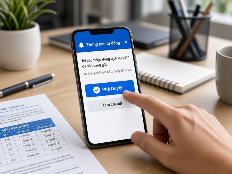 Duyệt trước khi gửi