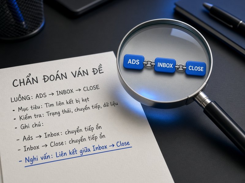 Mắt xích đang kẹt: ads, inbox hay khâu chốt