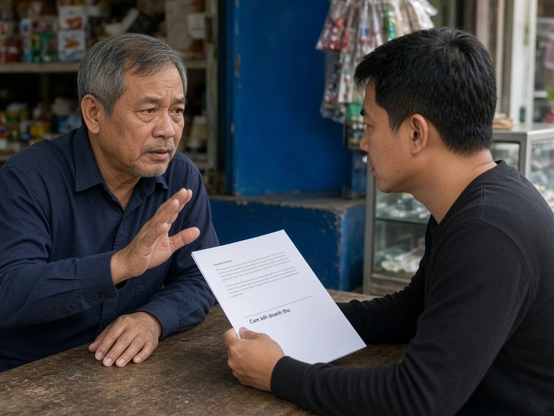 Không cam kết doanh số ảo