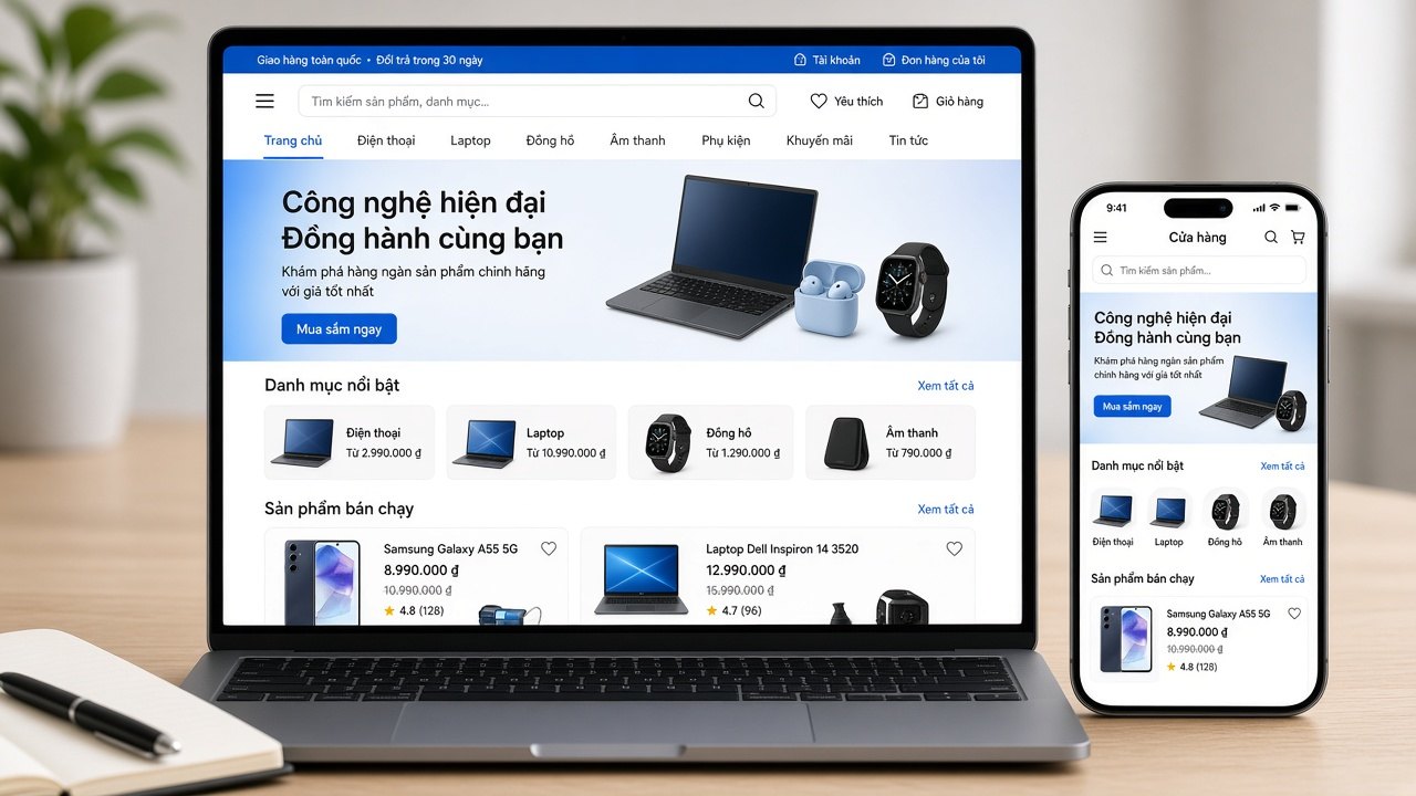 Thiết kế web bán hàng