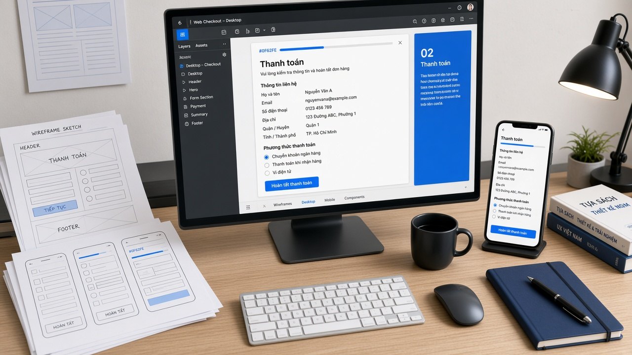 Luồng web nhận đơn và tracking